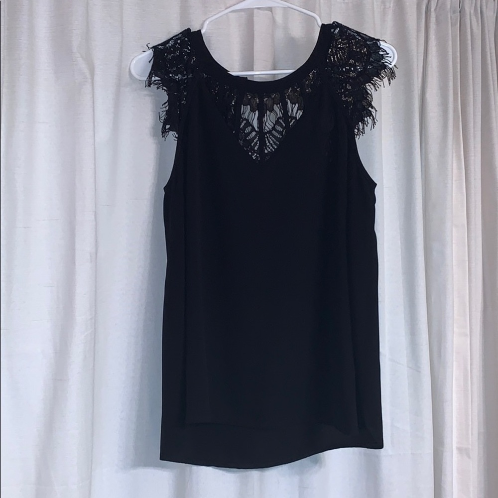 Brixton Ivy lace blouse.